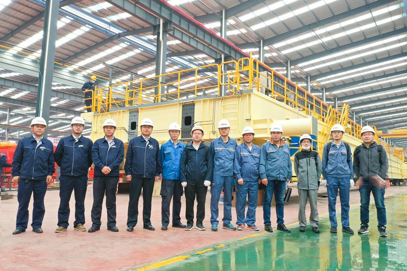  河南礦山承制寶鋼湛江起重機(jī)再次順利通過**A檢！