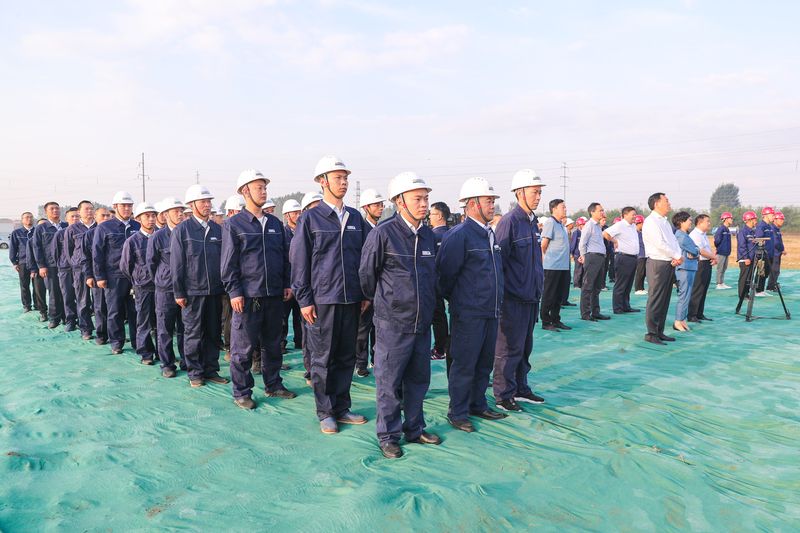  長(zhǎng)垣市再制造產(chǎn)業(yè)園西區(qū)項(xiàng)目暨“河南礦山旗下長(zhǎng)垣模鍛科技有限公司”項(xiàng)目隆重開工！